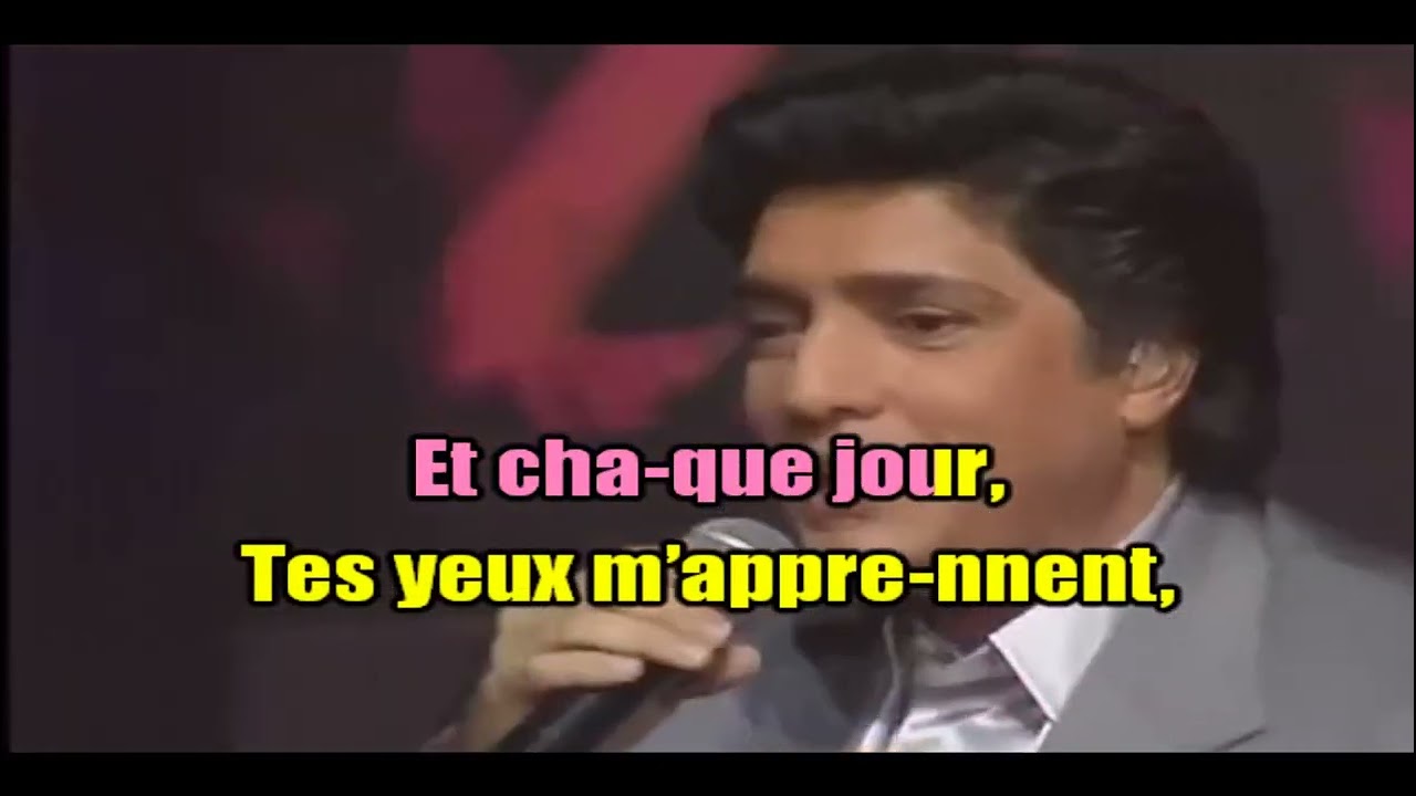 KARAOKÉ Frédéric François  Aimer Version Avec Choeurs Création JP Karaoké