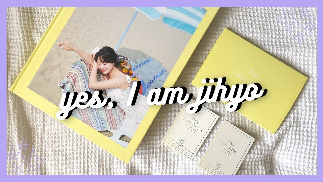 ✰ YES, I AM JIHYO PHOTOBOOK UNBOXING ✰ lemon version !