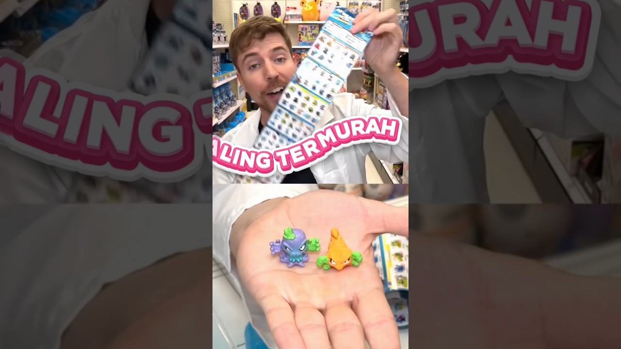 Ini Mainan Termurah Yang Dijual Mr Beast