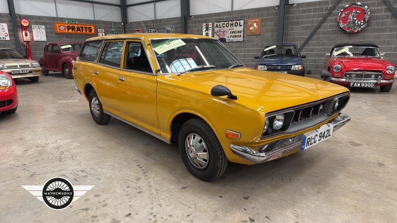 1973 DATSUN 180B SSS | MATHEWSONS CLASSIC CARS | AUCTION: 12,13 & 14 MARCH 2025