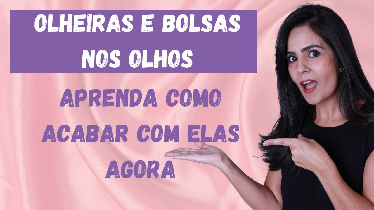 Massagens para bolsa nos olhos e olheiras