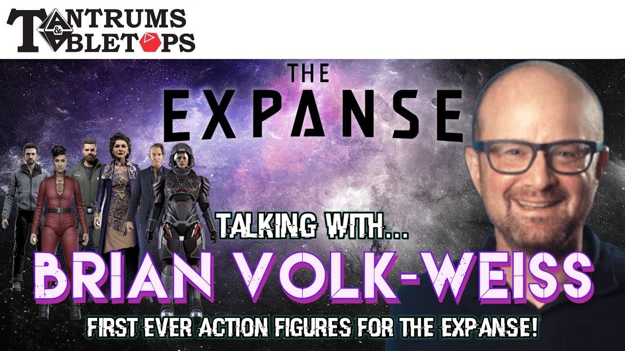 THE EXPANSE action figure Kickstarter interview with Brian Volk-Weiss of the Nacelle Company!