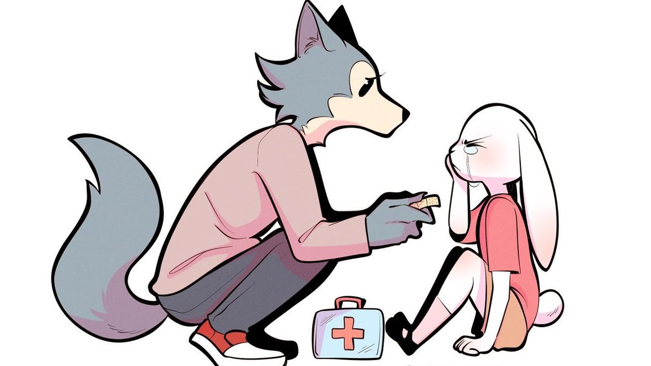 Kid Haru Beats Legosi - Cute Beastars Comic Dub #beastars