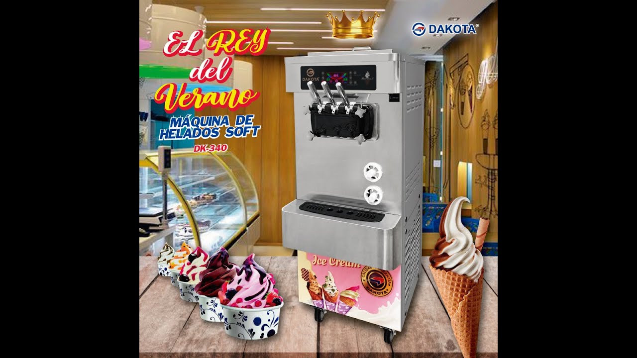 TUTORIAL DE MAQUINA DE HELADOS SOFT DAKOTA