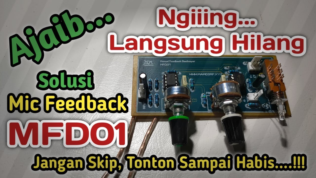 Penghilang Feedback Ngiing, MFD01