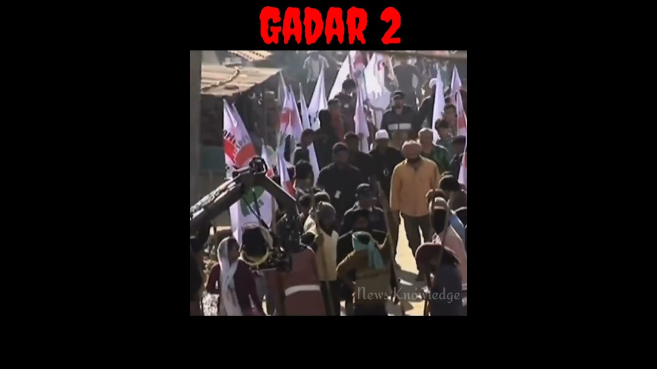 Gadar 2 First Look | Sunny Deol | Ameesha Patel | Gadar 2 Trailer #gadar2 #shorts #bollywood