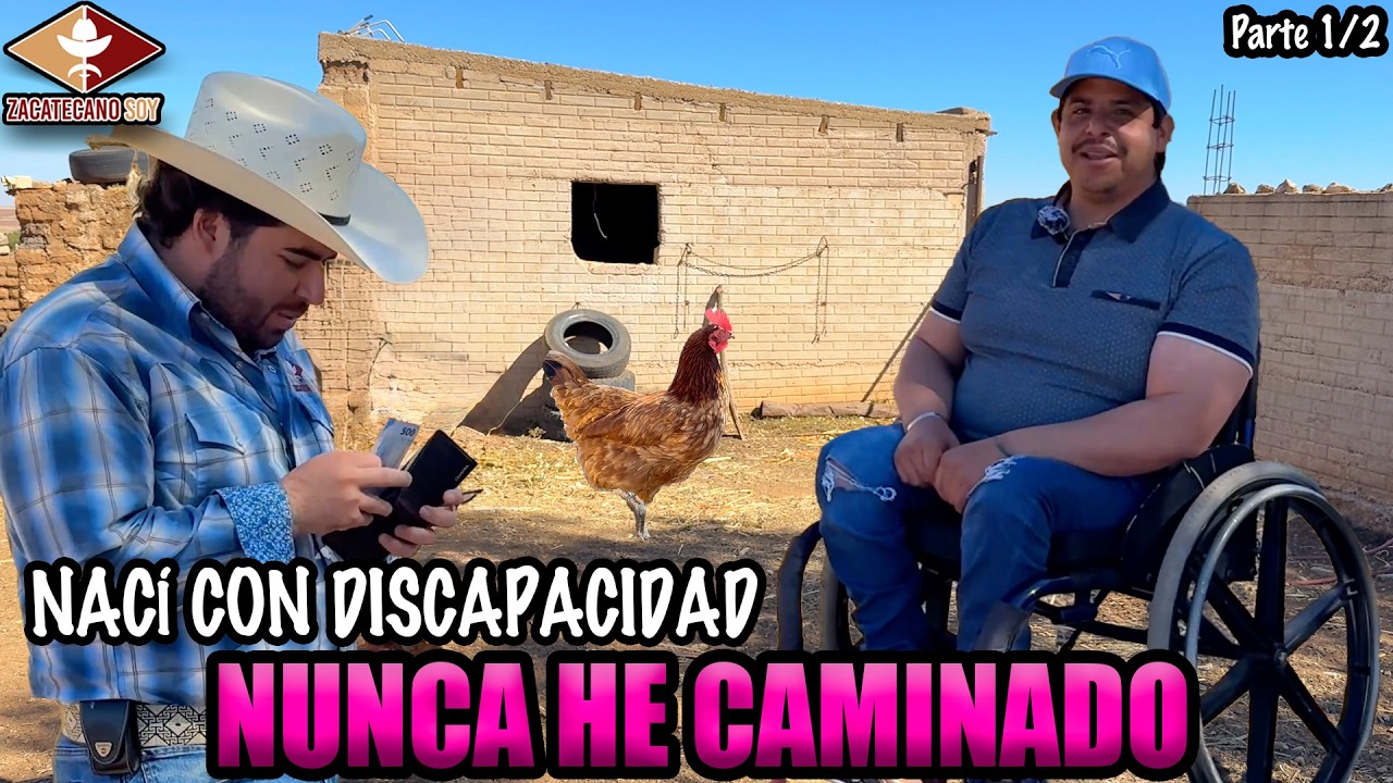 NACÍ SIN PODER CAMINAR y nunca me di por vencido