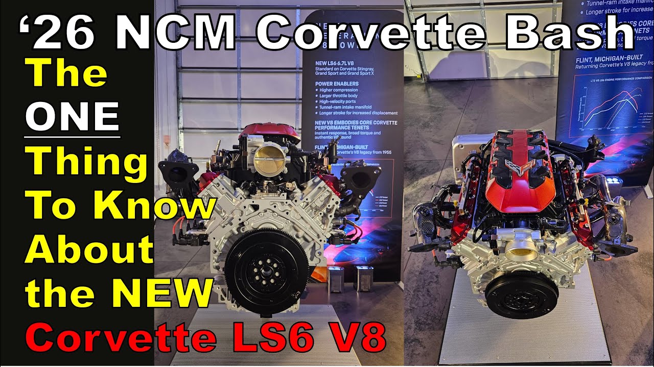 #1 Thing to Know About the NEW 2027 Corvette LS6 Engine