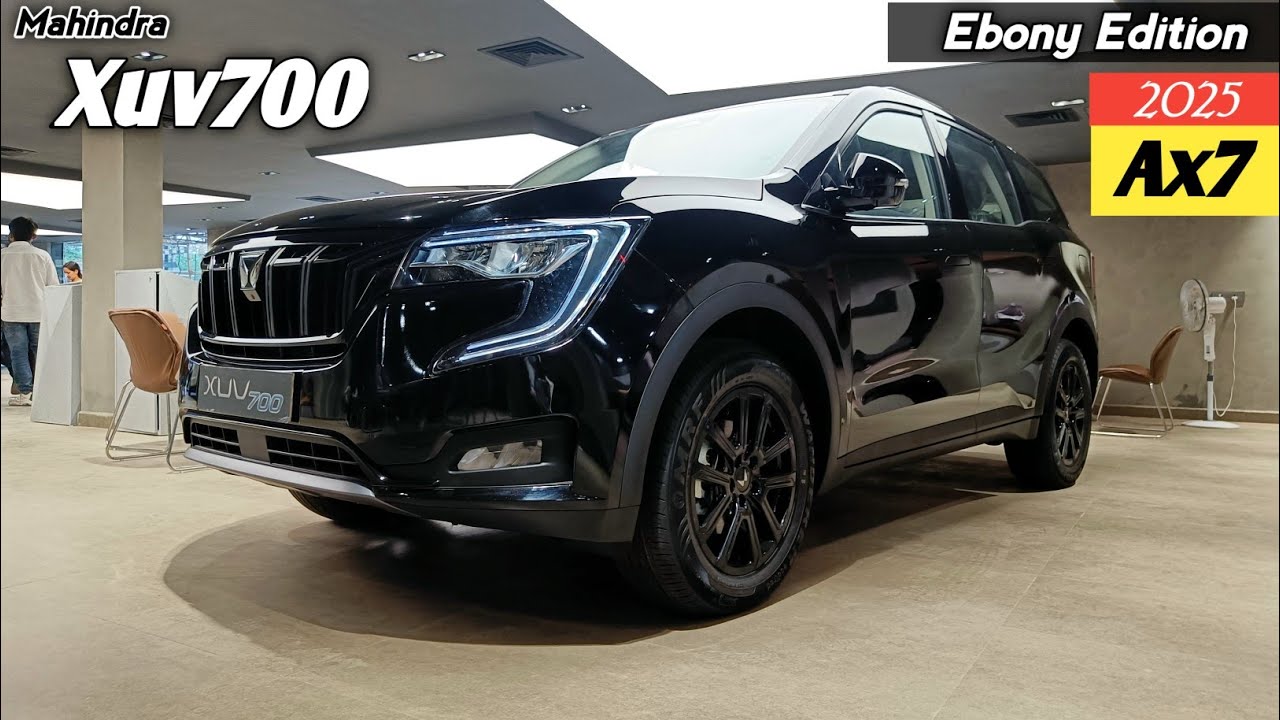 Mahindra Xuv700 Ebony Edition 2025 ❣️| Xuv700 Ax7 Diesel AT Review !! Price • Features 😍|