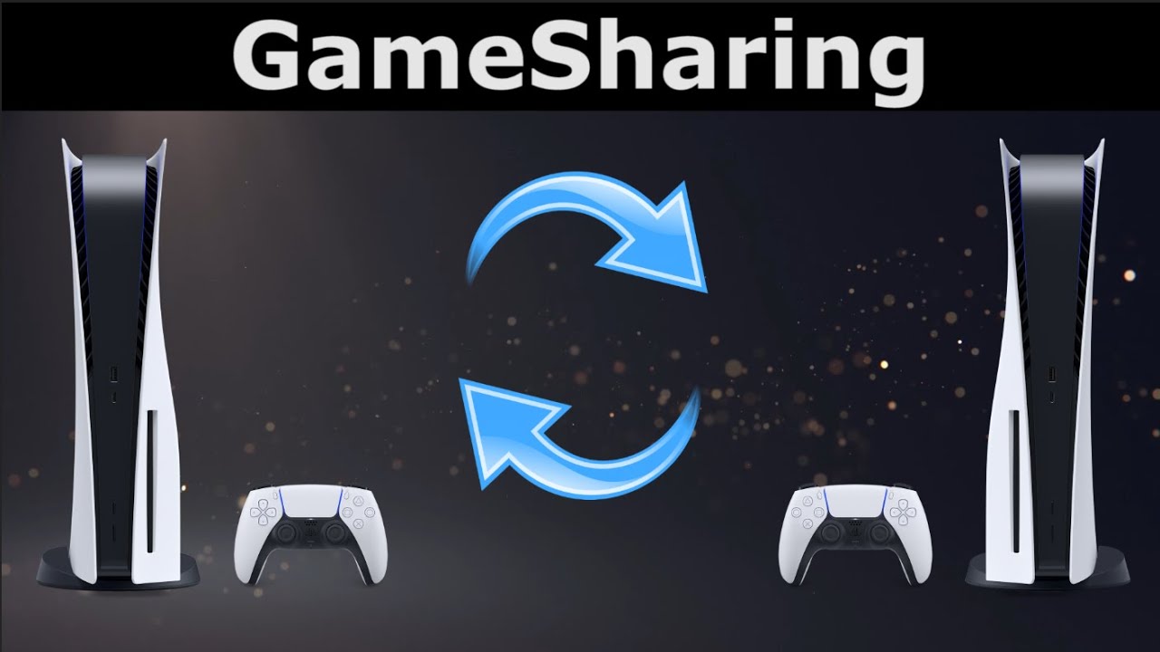 Как использовать GAMESHARE на PS5 и играть в игры бесплатно!