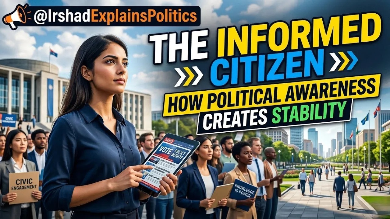 The Informed Citizen: How Political Awareness Creates Stability