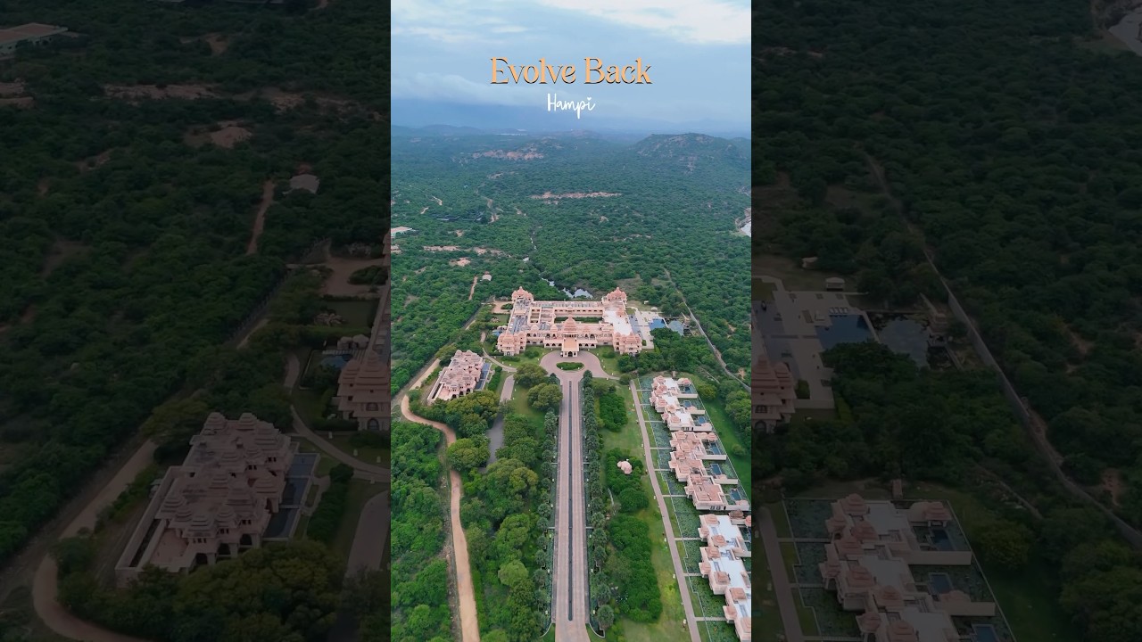 Evolve Back Hampi - Vijayanagara Palace | Drone View