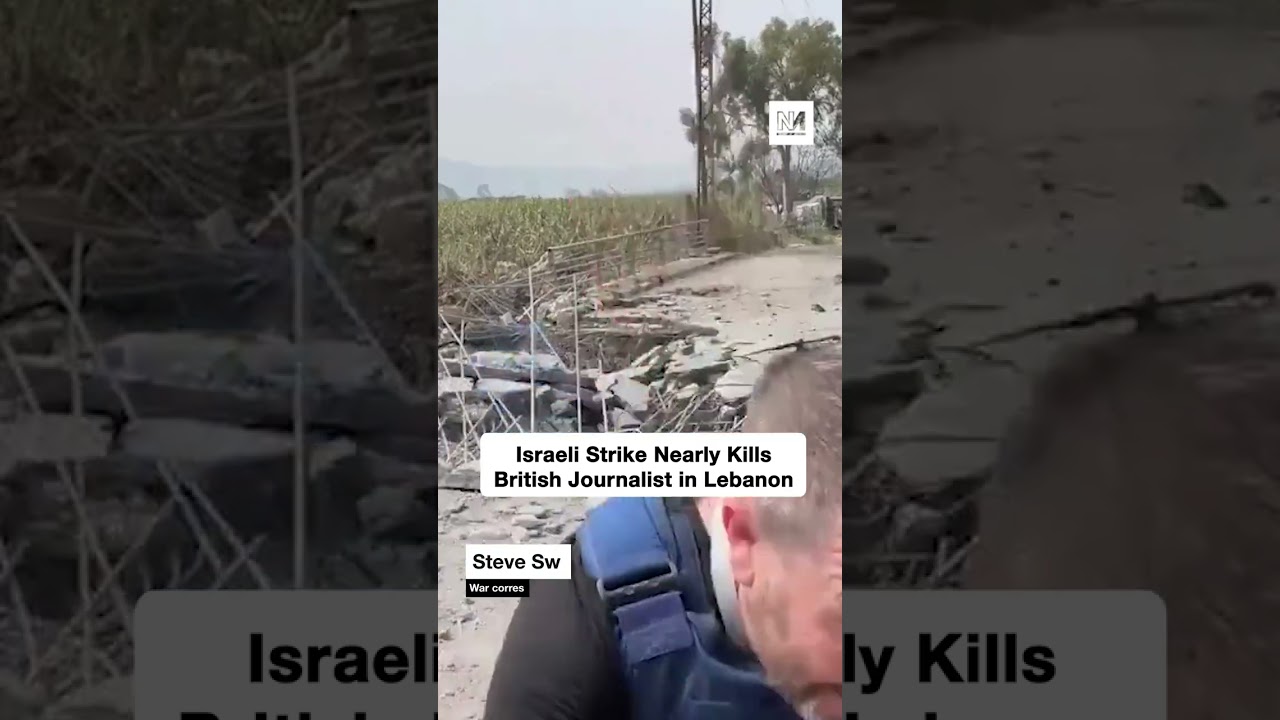 Israeli Strike Nearly Kills British Journalist in Lebanon