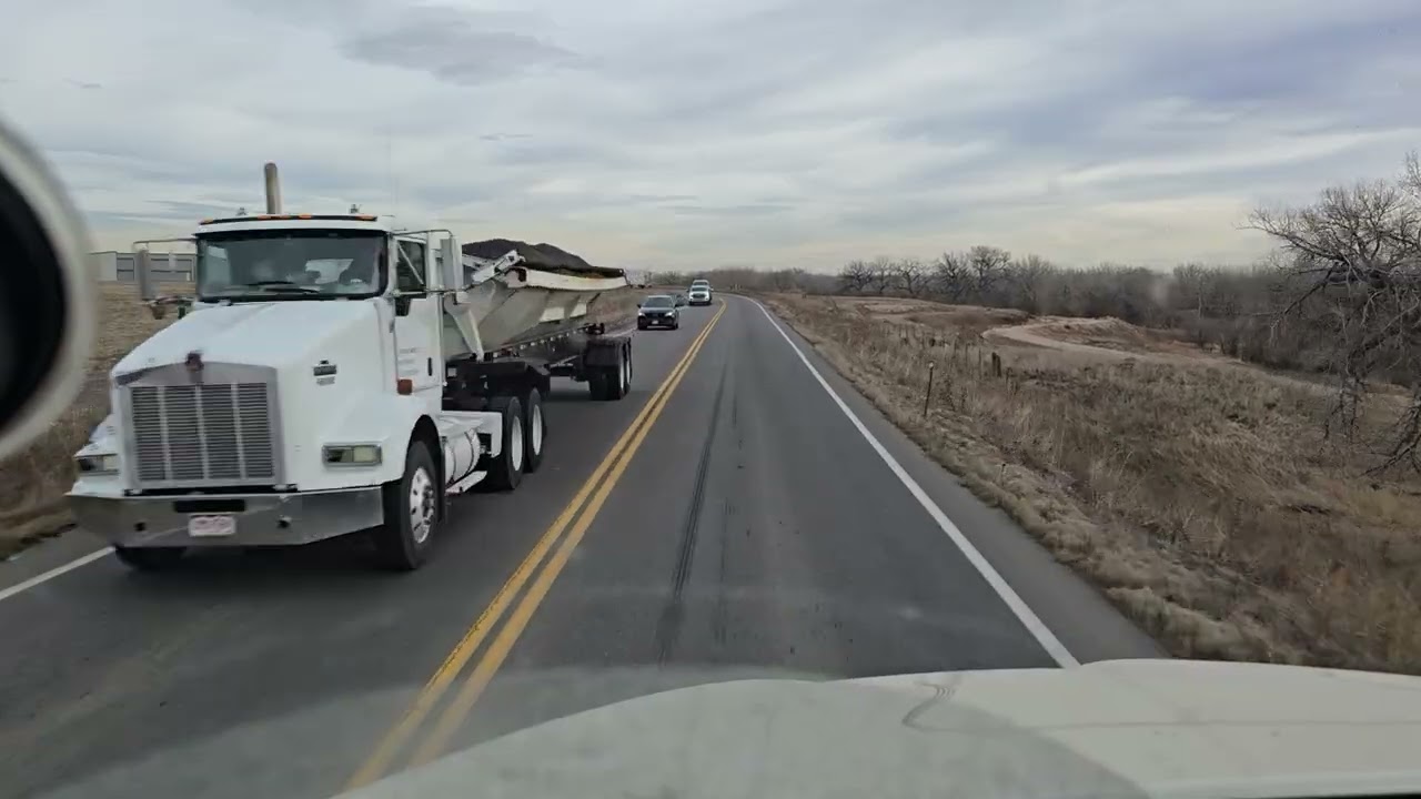 Leaving the Beef plant in Greeley, CO 
