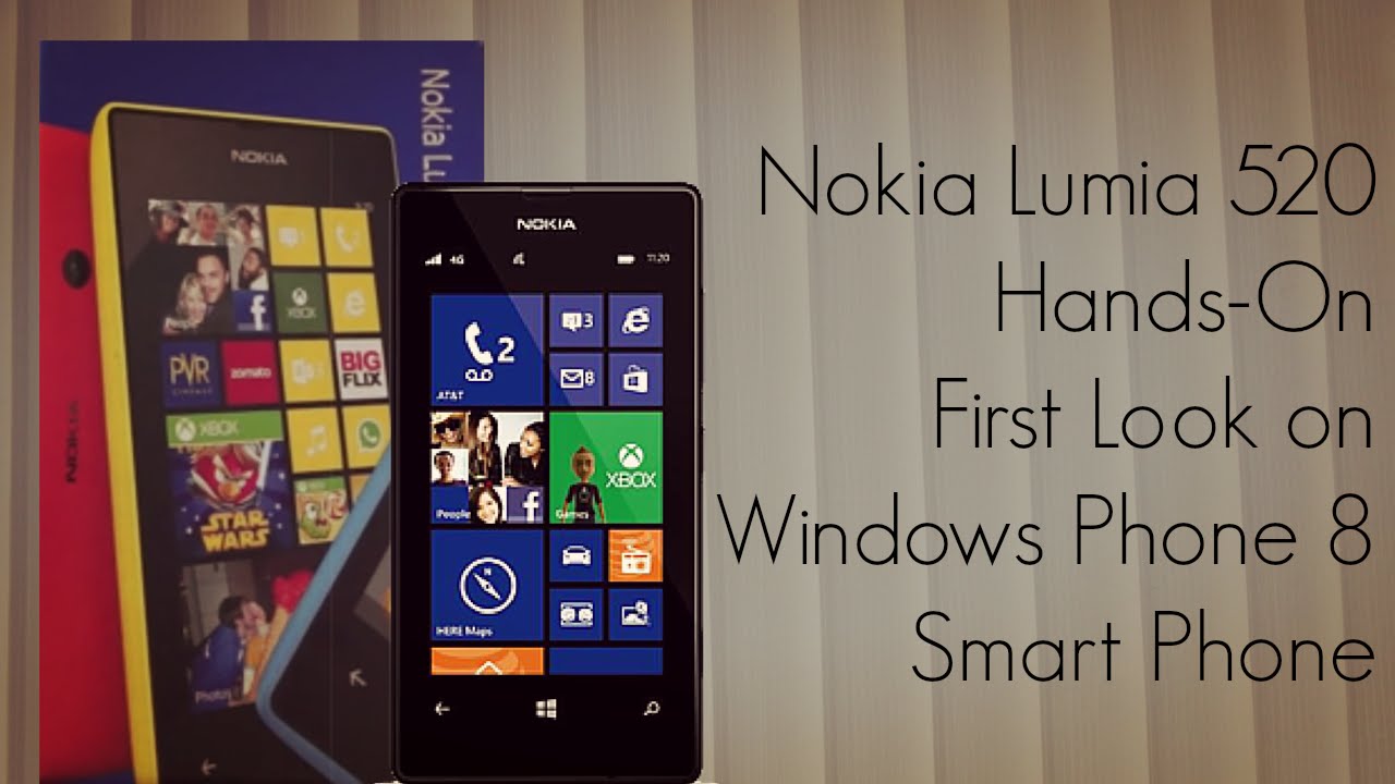 Nokia Lumia 520 Hands-On - First Look on Windows Phone 8 Smart Phone
