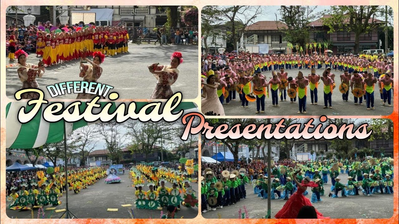 Amazing Presentations of the Different Festivals in the Philippines | A  Perfect Day to Celebrate P2