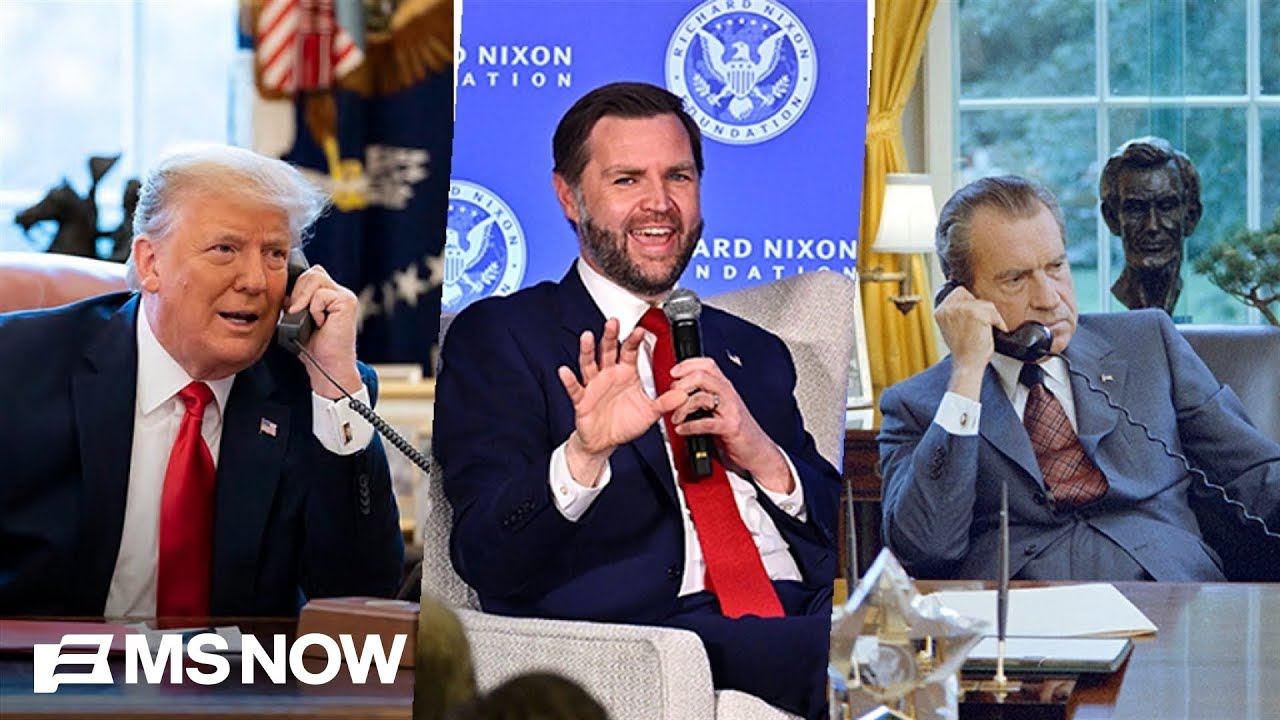 &lsquo;Deep state took down Nixon&rsquo;: JD Vance rewrites Watergate