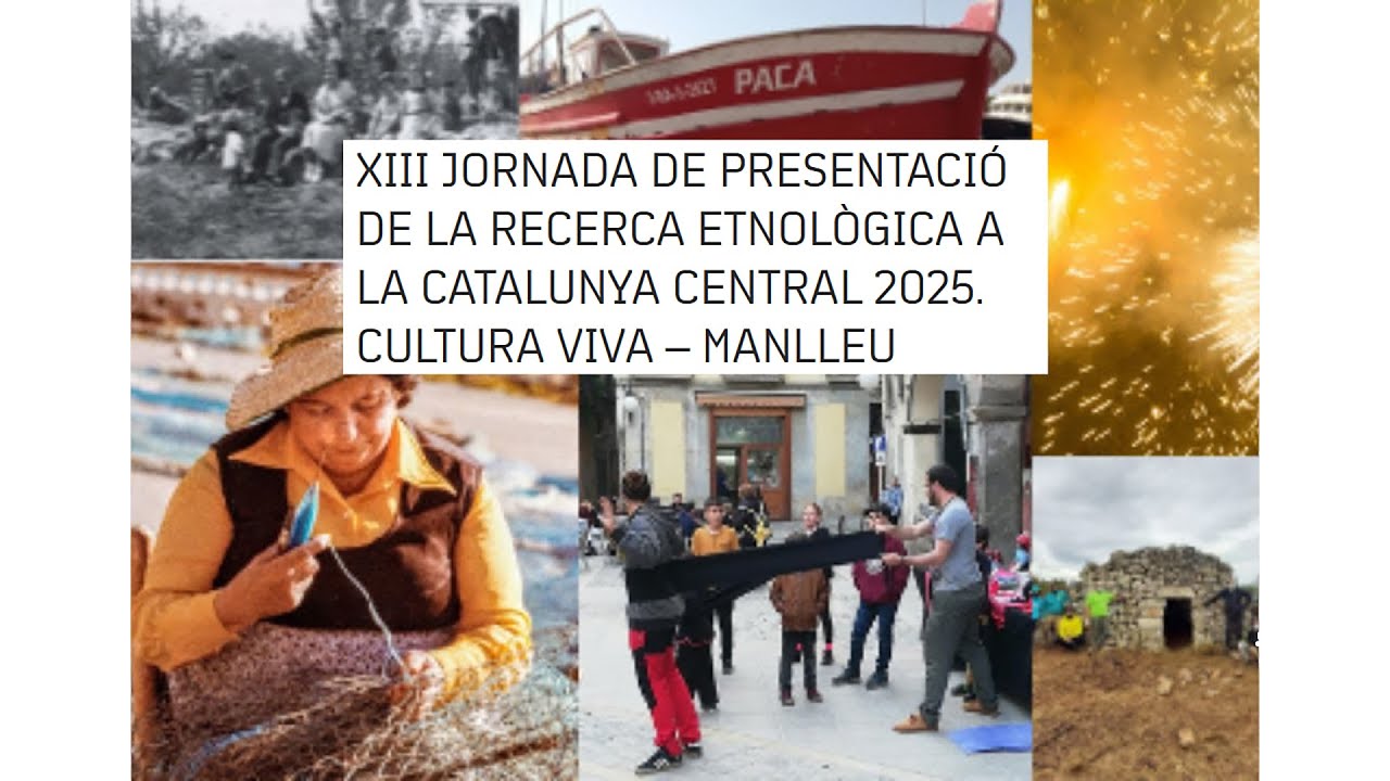 Cultura Viva 2025. XIII Jornada de presentació de la recerca etnològica 2025