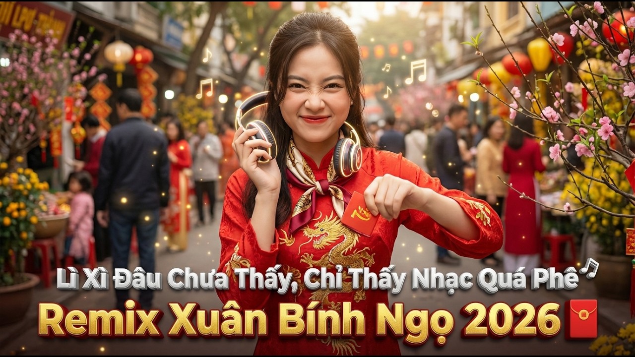 Lì Xì Đâu Chưa Thấy, Chỉ Thấy Nhạc Quá Phê 🧧 Remix Xuân Bính Ngọ 2026