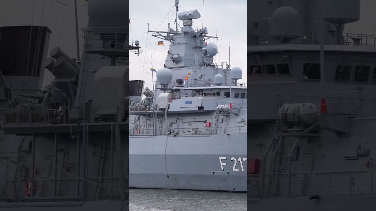 BALTOPS 25 ships depart Rostock, Germany