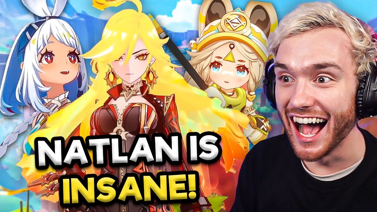 NATLAN'S STORY IS MINDBLOWING! 5.0 Archon Quest Act 1 FULL REACTION | Genshin Impact