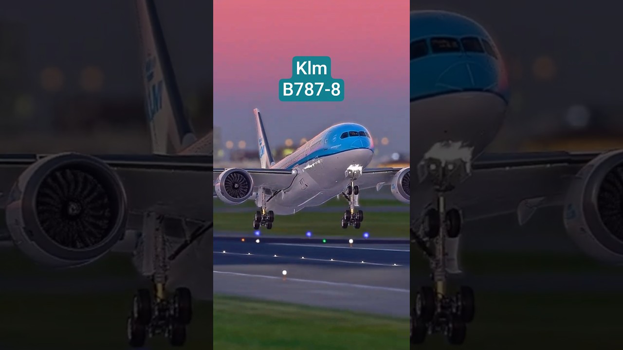 KLM B787 🇳🇱🛫 | Dutch Dreamliner in Action! Amsterdam! 
