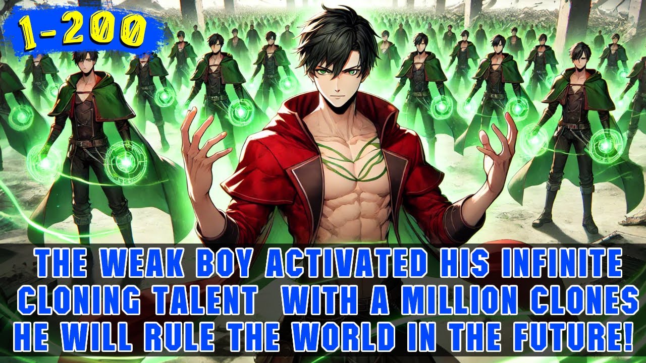 🔥Boy Awakens an Infinite Clone System and Starts Ruling the World by Making 1,000,000 Clones!