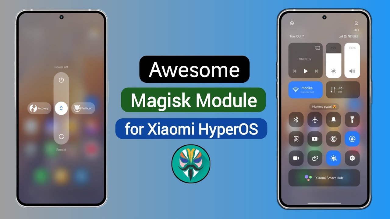 Awesome Magisk Module for Xiaomi HyperOS 😍 | customise your Xiaomi HyperOS 1,2 and 3 