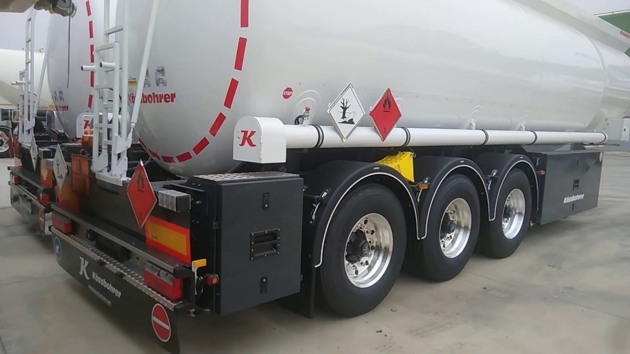 Алюминиевая цистерна для перевозки светлых нефтепродуктов Kassbohrer STB-38 -5K, 2019 г.в., новый