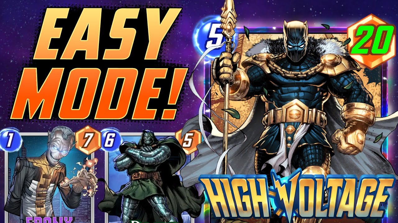 HIGH VOLTAGE. LOW BUDGET. This deck is easy mode!