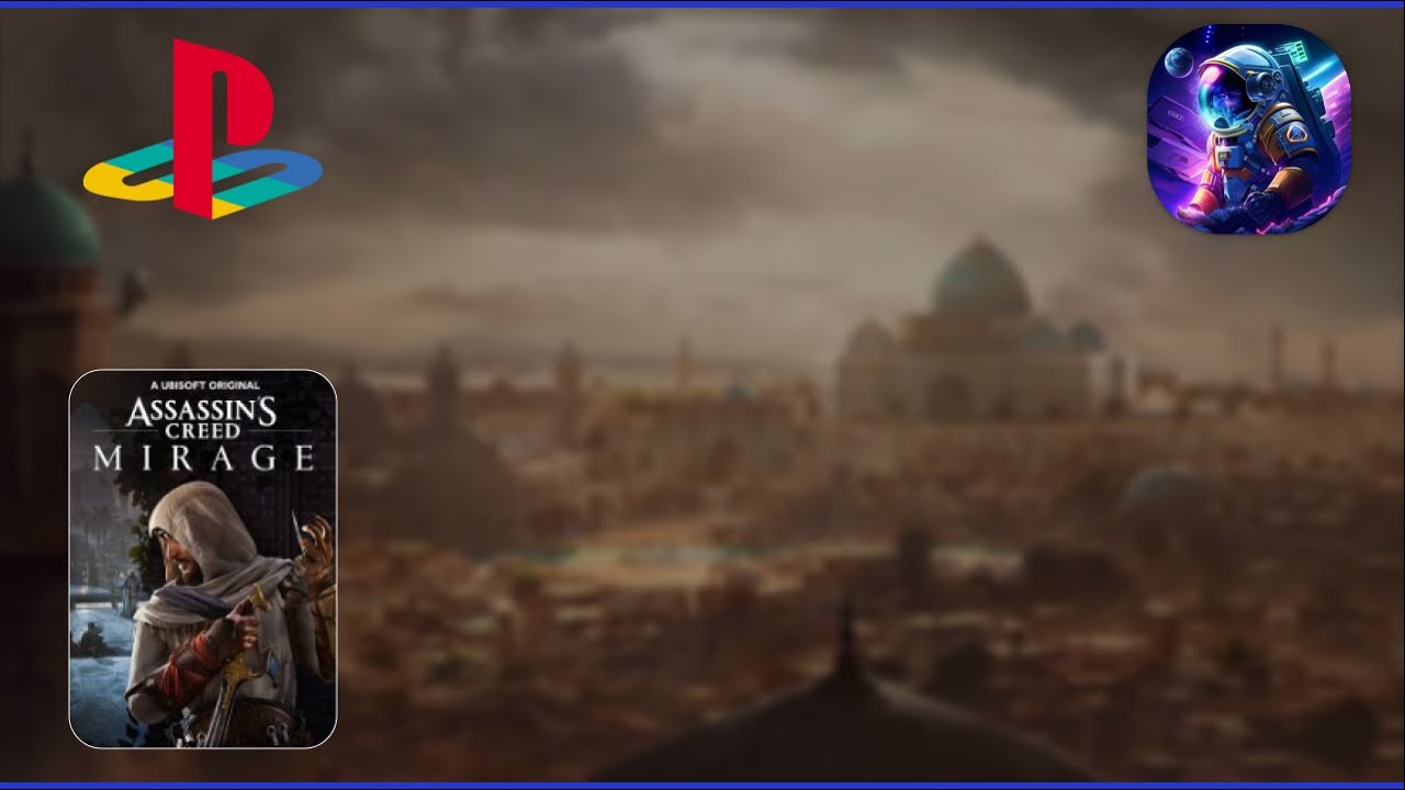 Первый Запуск Assassin's Creed Mirage (PS5)