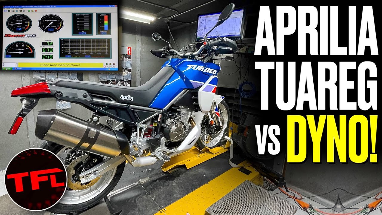 Surprising Result - I Just Bought The New Aprilia Tuareg 660 and Immediately Put It On The Dyno!