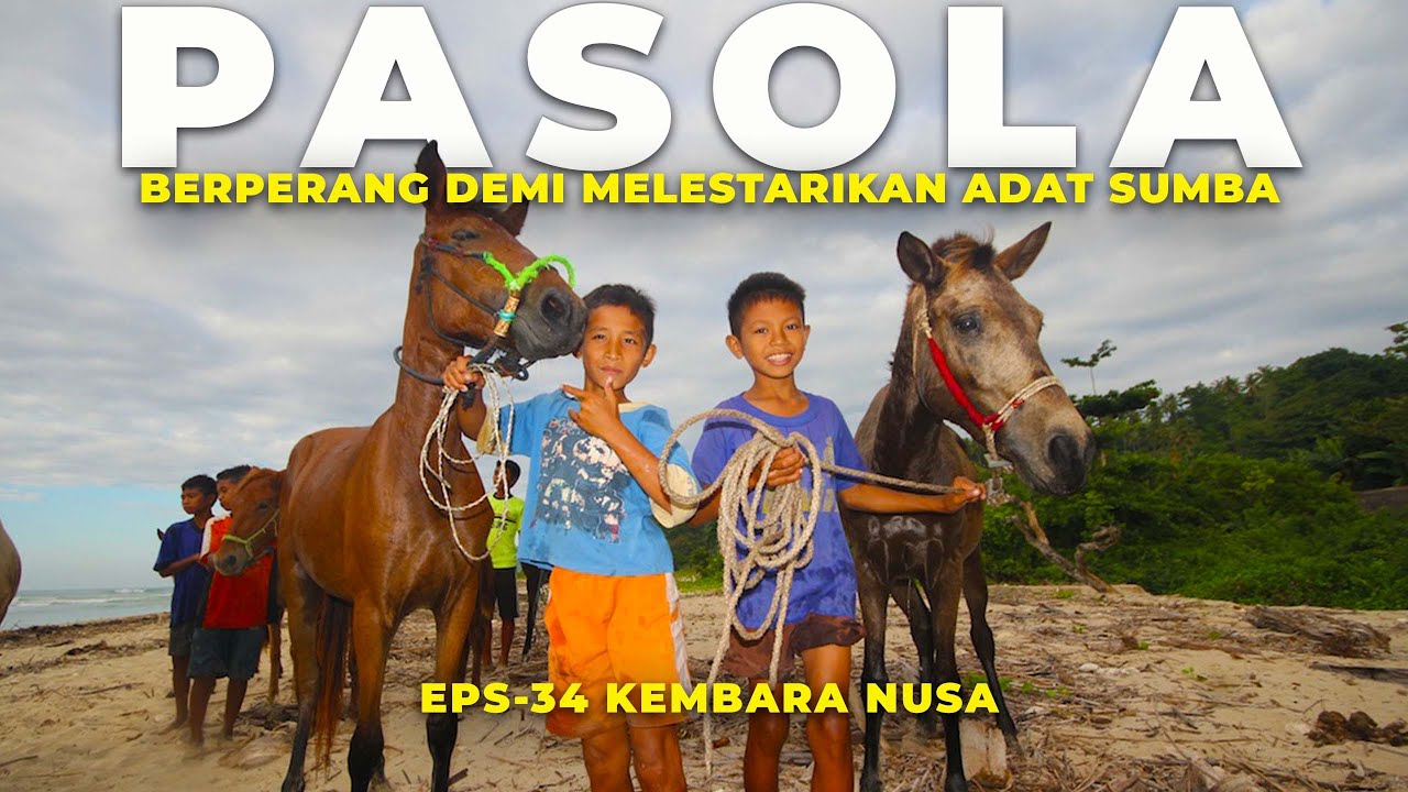ADU TOMBAK, NGERI‼️Perang Para Ksatria Sumba Dalam Pasola - Kembara Nusa Eps - 34