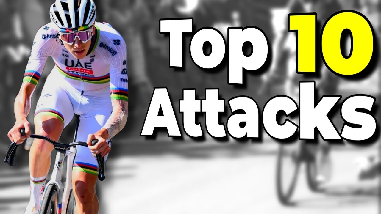 Tour de France Best Attacks 2025 | Top 10