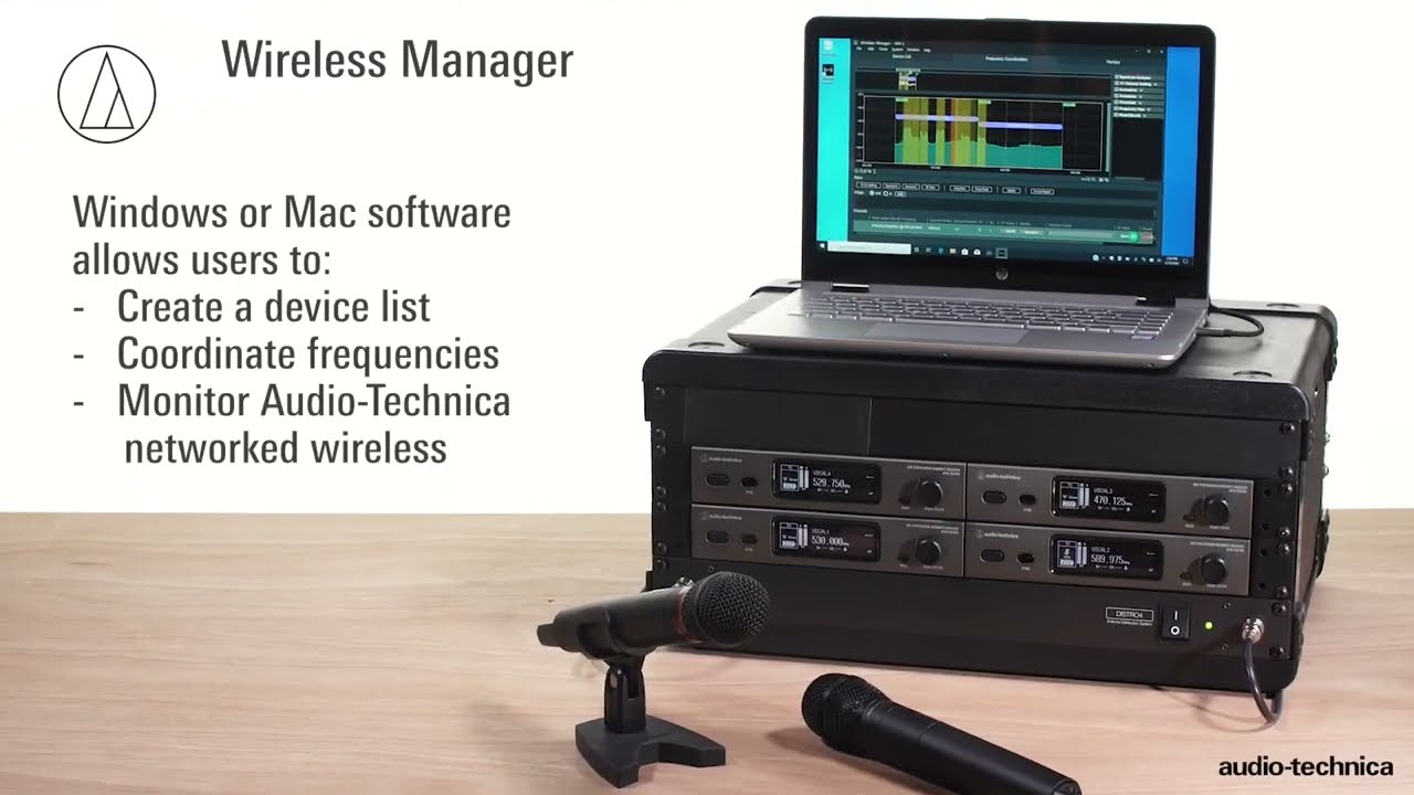 Wireless Manager Software | Device List Tutorial | Digital Wireless Microphones