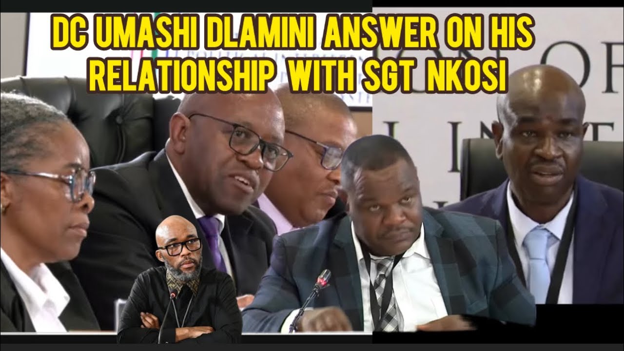 Watch TMPD DC Umashi Dlamini questioned on his relationship with Sgt Nkosi, Cat Matlala and Gubis