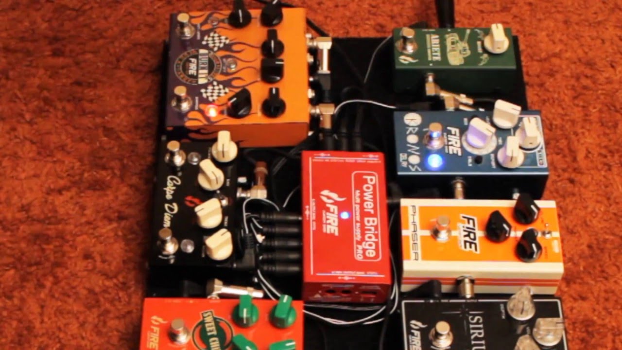 Setup #2 Pedais FIRE - MInhas regulagens