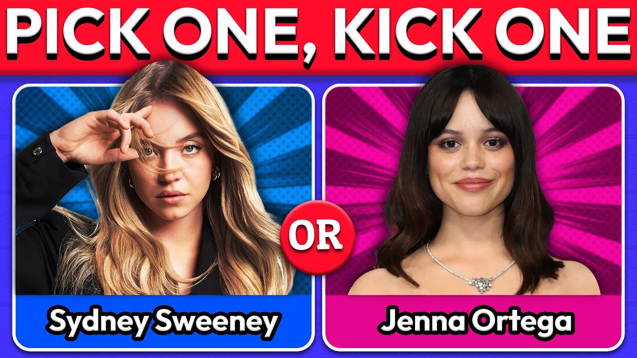Pick One Kick One ✨ 2025 Hottest Celebrities | Celebrity Quiz