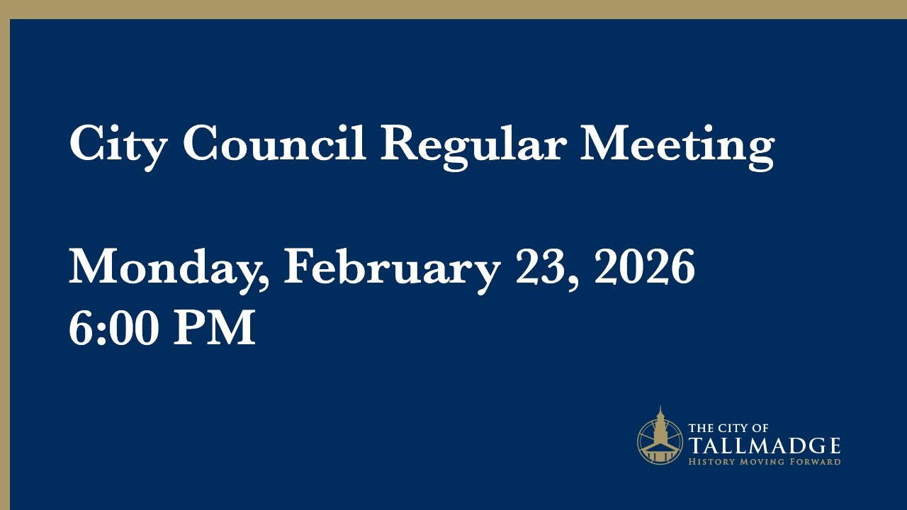 City Council Regular Meeting - February 23, 2026