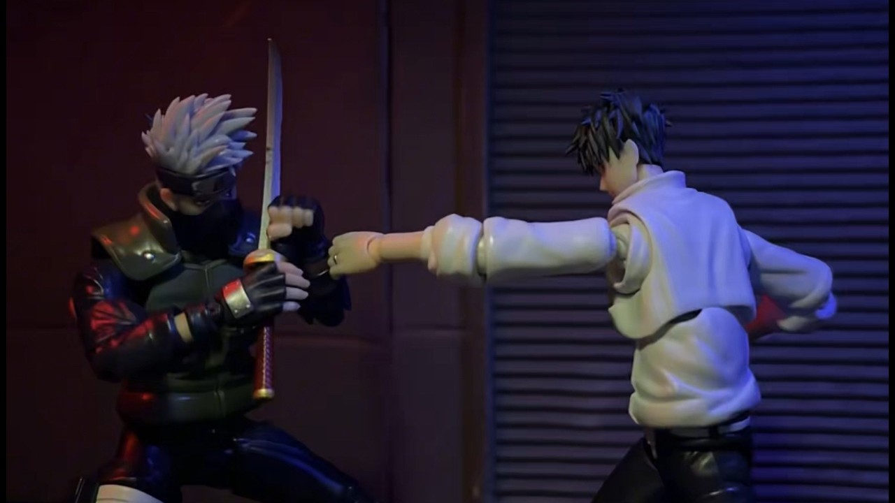STOP MOTION Kakashi VS Yuta part 2