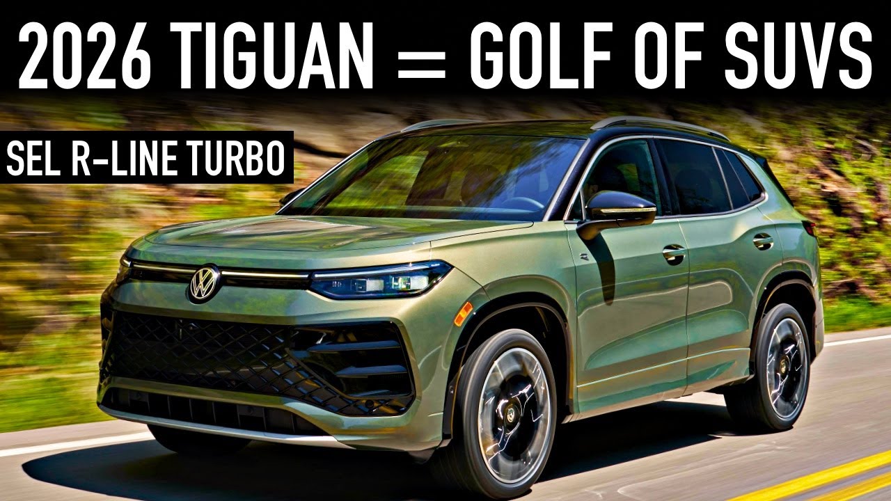 2026 VW Tiguan SEL R-Line Turbo.. 268 HP Performance SUV?