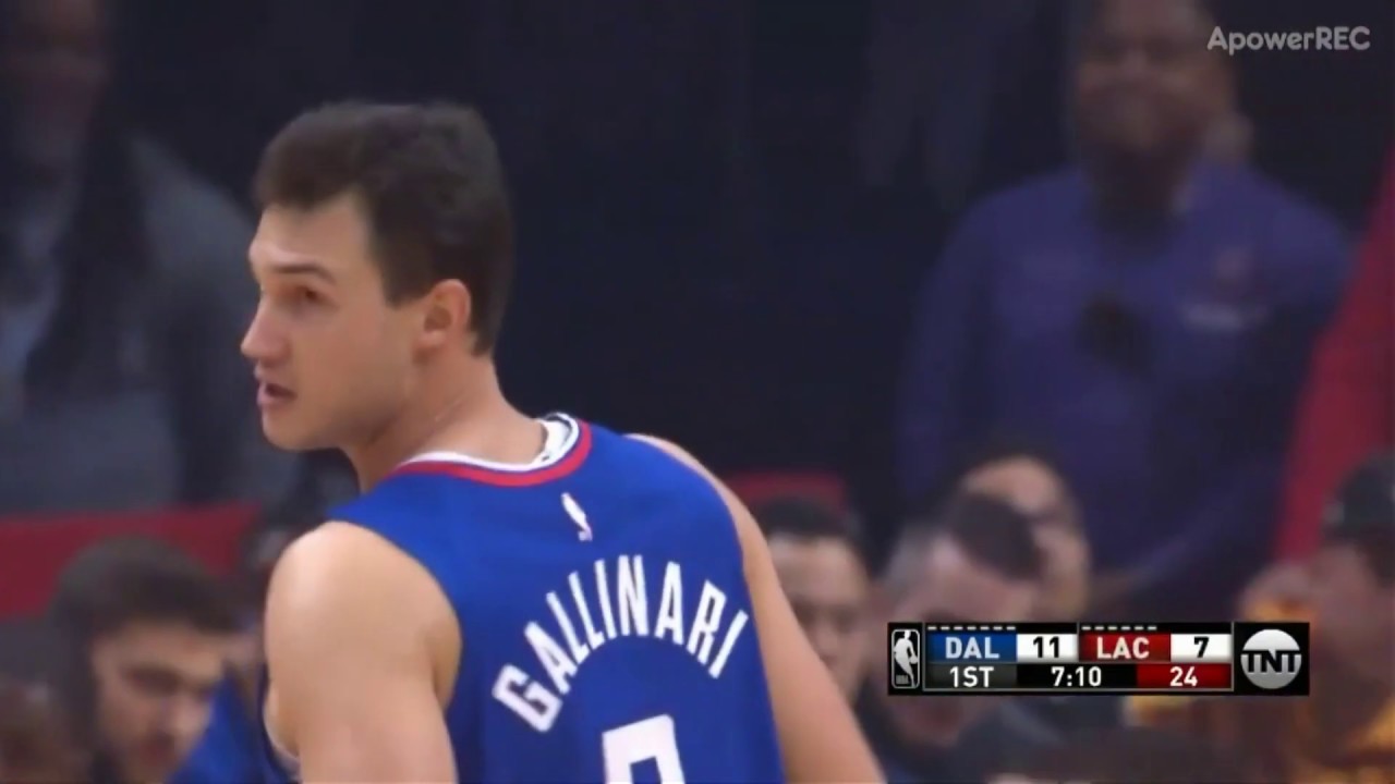 Danilo Gallinari 32 PTS/ 6 REB/ 4 AST Full Highlights | Clippers vs Mavericks 2018.12.20 NBA Season