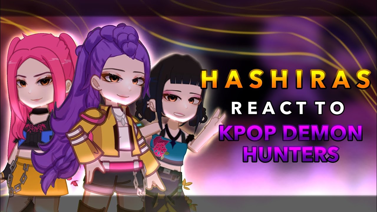 Hashiras react to Kpop demon hunters || 2x || Gacha club || Rosegacha 