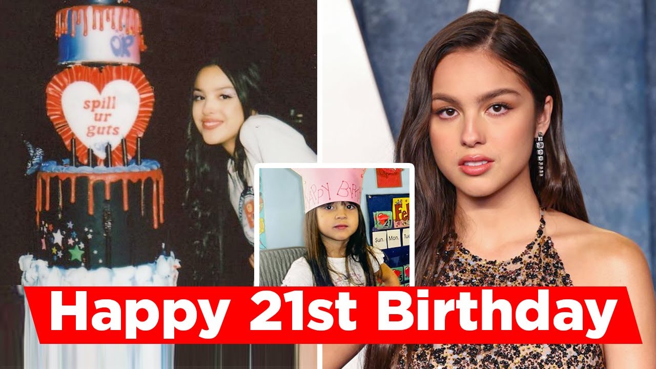 Olivia Rodrigo Celebrates Her 21st Birthday With Guts Cake