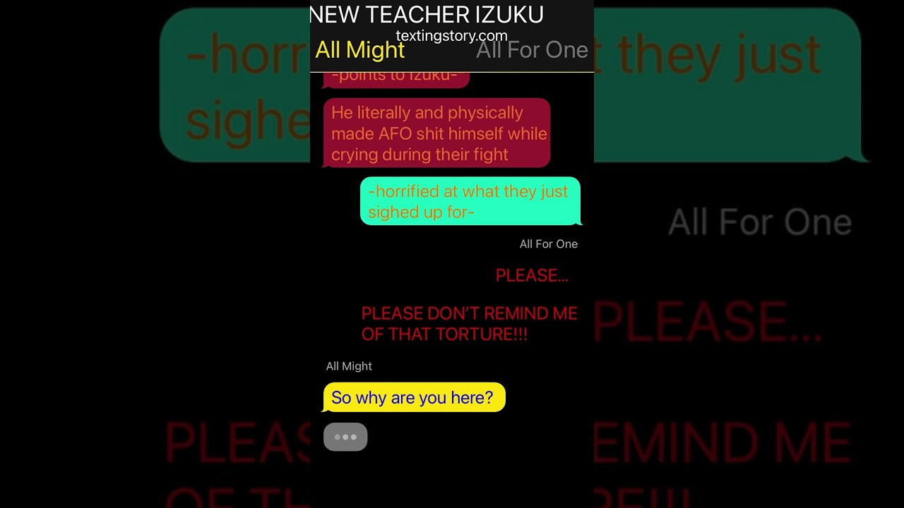 New OP Teacher Deku (old video ONE-SHOT)