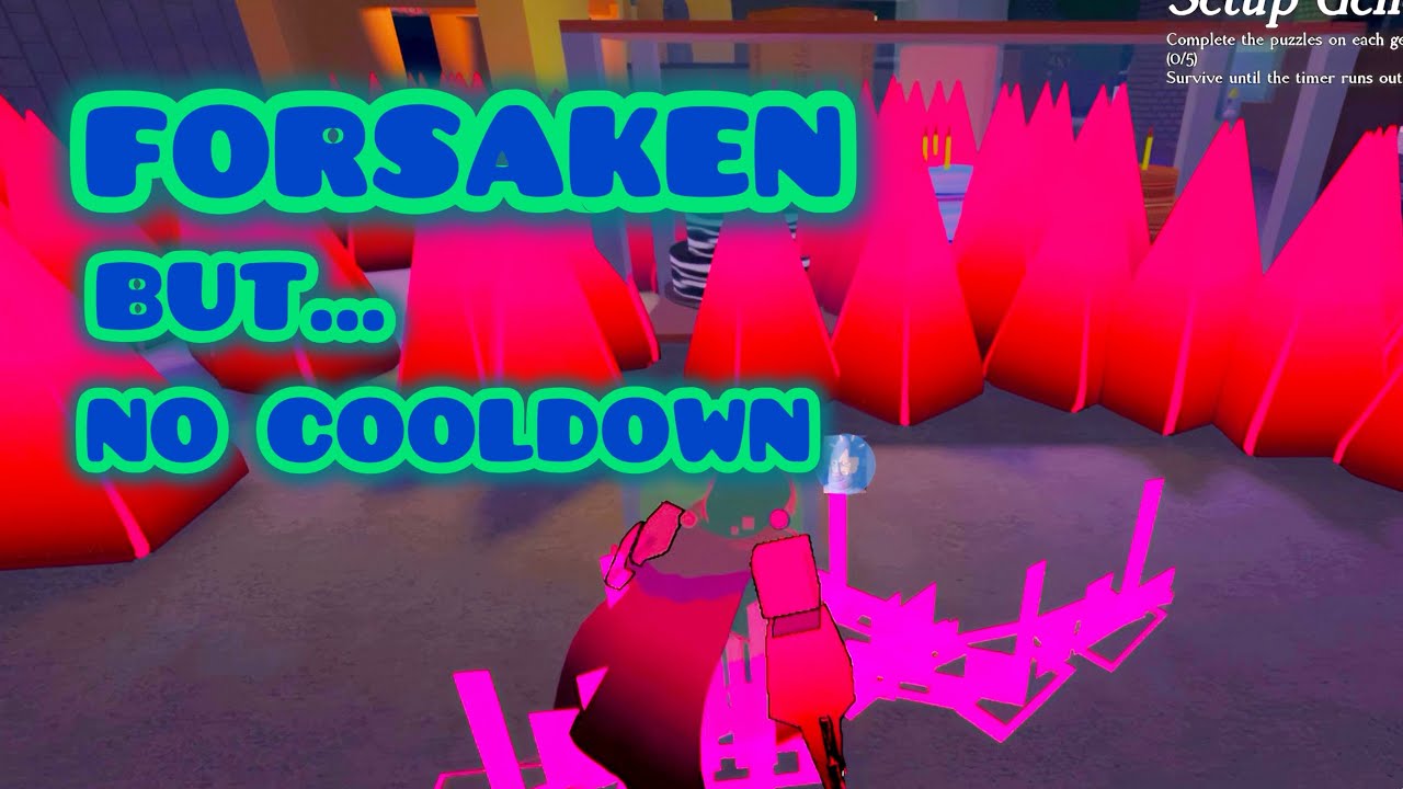 Roblox Forsaken, but no cooldown