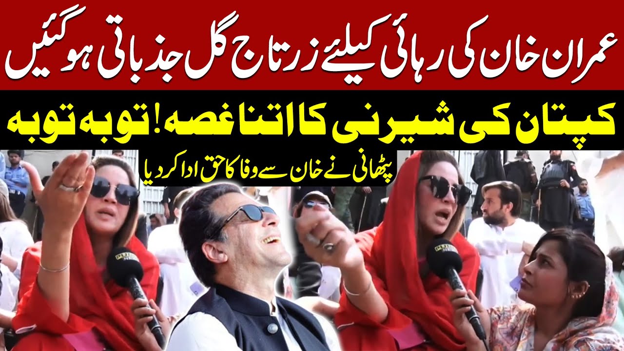 PTI Leader Zartaj Gul's Blistering Statement in Support of Imran Khan Outside Islamabad High Court