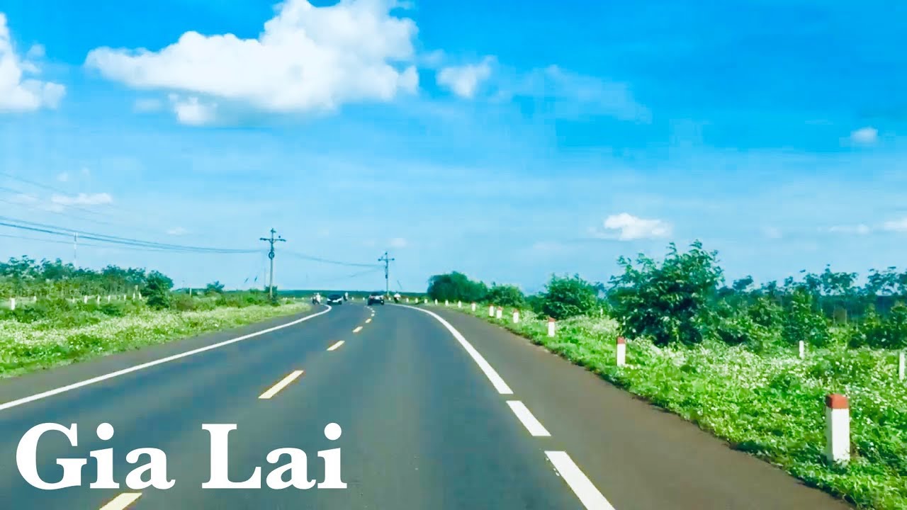Đường Pleiku đi Krông Pa 2017