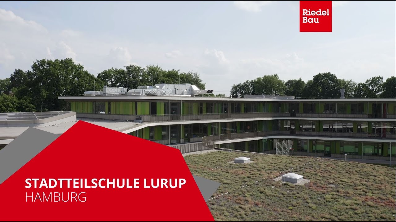 Drohnenflug &uuml;ber das fertige Projekt 