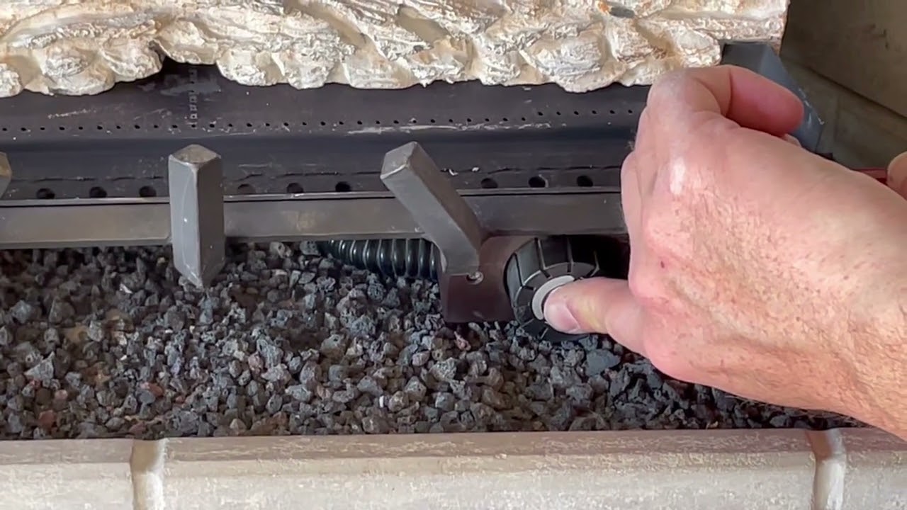How to start the propane fireplace